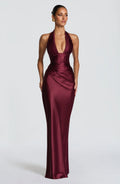Elowen Maxi Dress - Cherry Lacquer