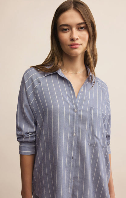 River Plaid Button Up