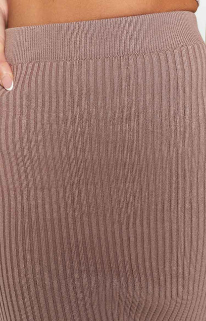Zayrah Mocha Maxi Skirt