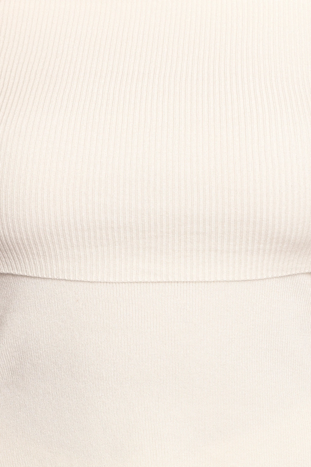 Mavis Off Shoulder Knit Top - Cream