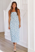 Into My Style Midi Dress - Blue Denim (FINAL SALE)