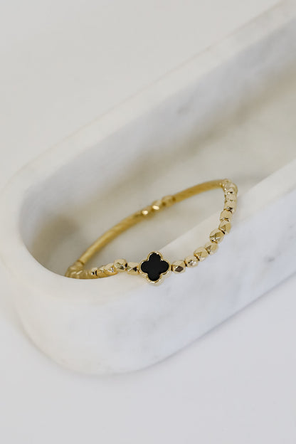 Diana Beaded Quatrefoil Bracelet