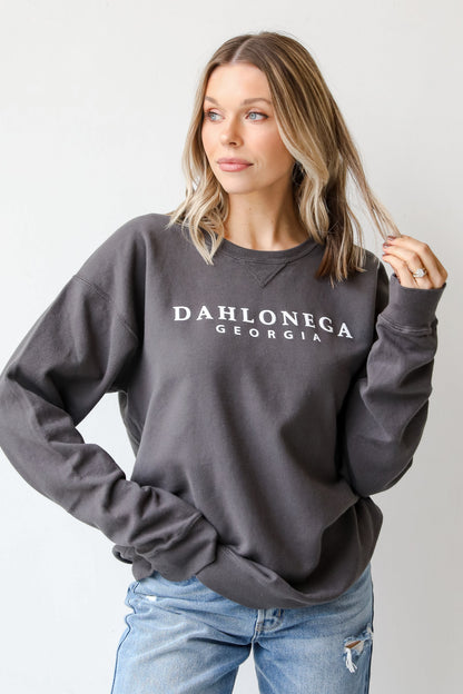 Charcoal Dahlonega Georgia Sweatshirt